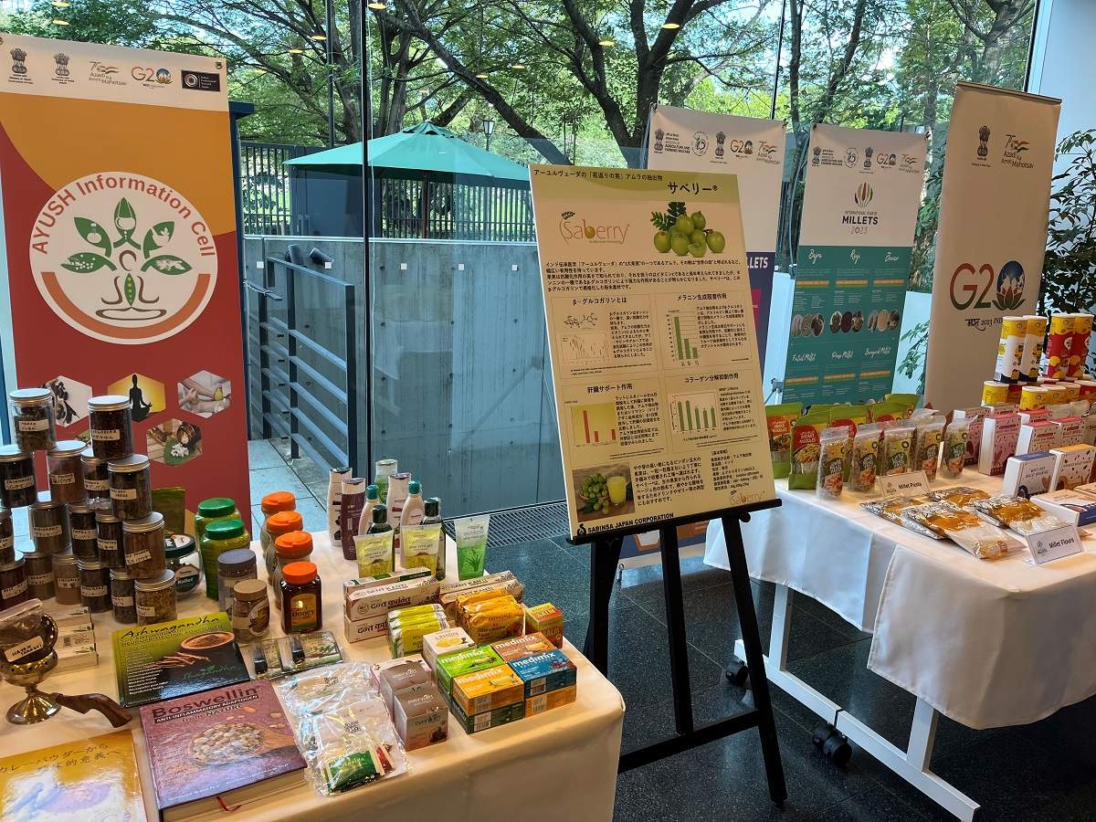 Sami-Sabinsa Japan participates in the Japan Ayurveda Event