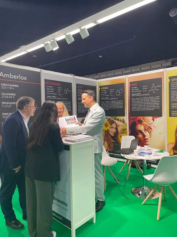 Organica Aromatics in association with Sabinsa Europe puts up a great show at the SIMPPAR 2023 Expo, Paris